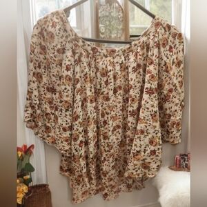 Body Central Floral Blouse